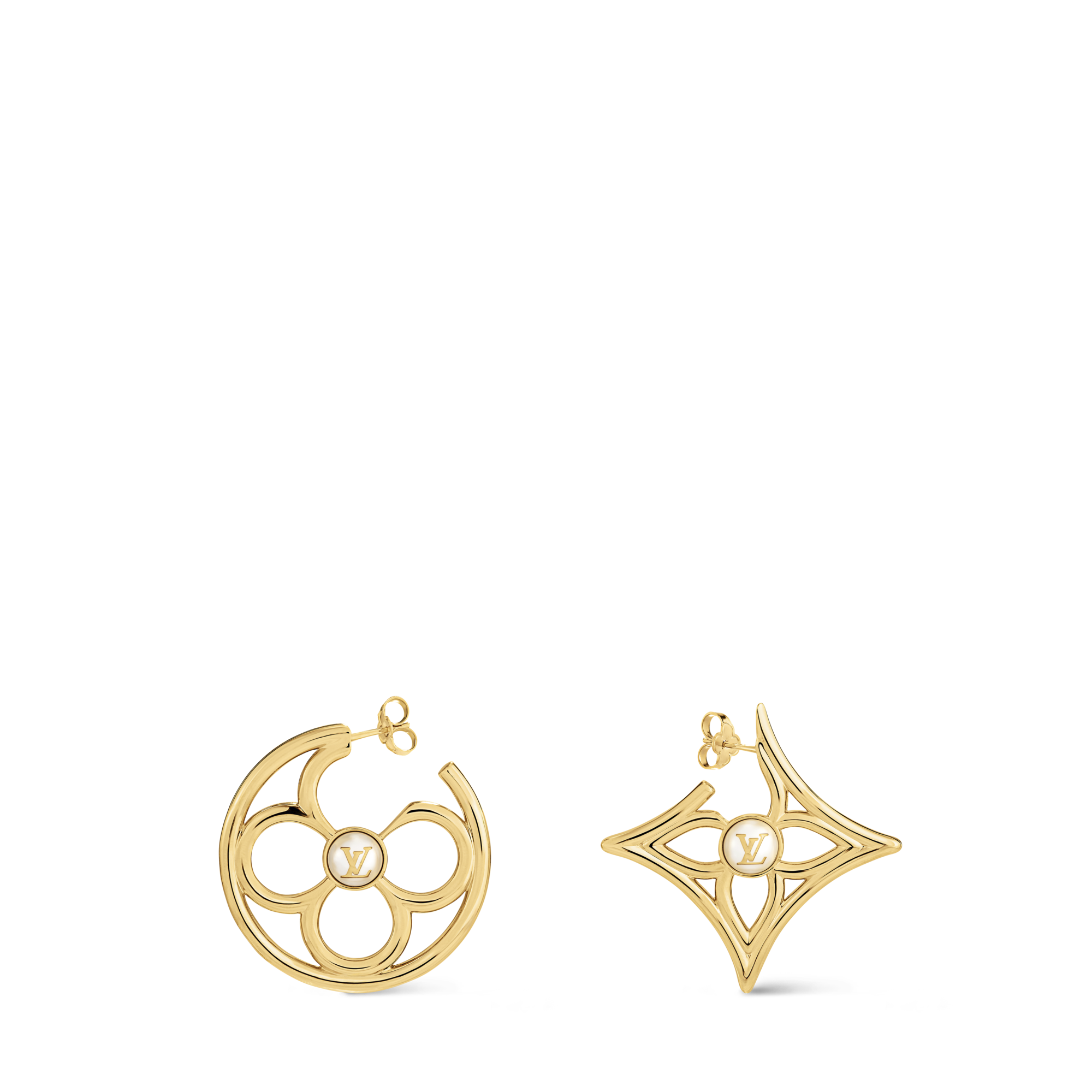 LV Pearly Flower Earrings S00 - Women - Fashion Jewelry | LOUIS